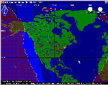 Area reception coverage map - animated by ACE-HF